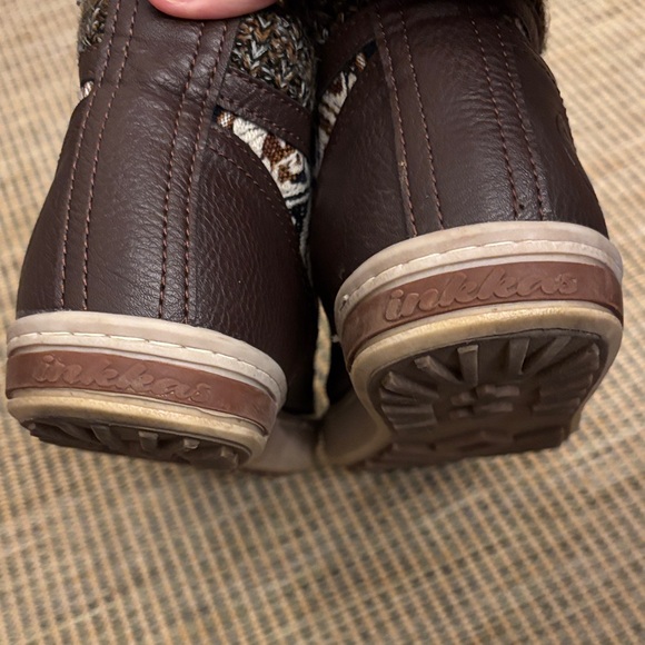 Inkkas Multicolor High-Top Sneakers Vegan Leather size Women 8 - Picture 8 of 9